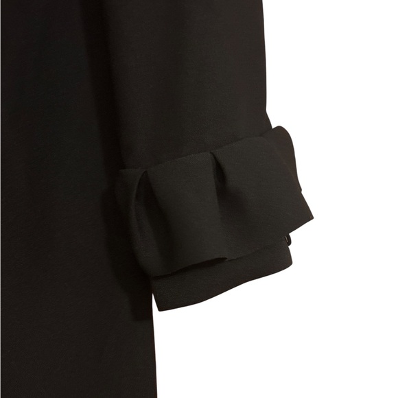 Banana Republic Ruffle-Cuff Button- Back Dress - Size 2P - Picture 5 of 14